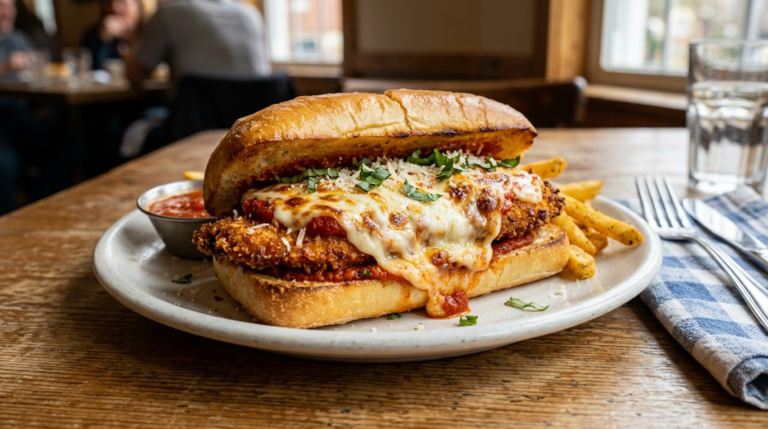 Best Crispy Chicken Parmesan Sandwiche — Ready in 35 Min